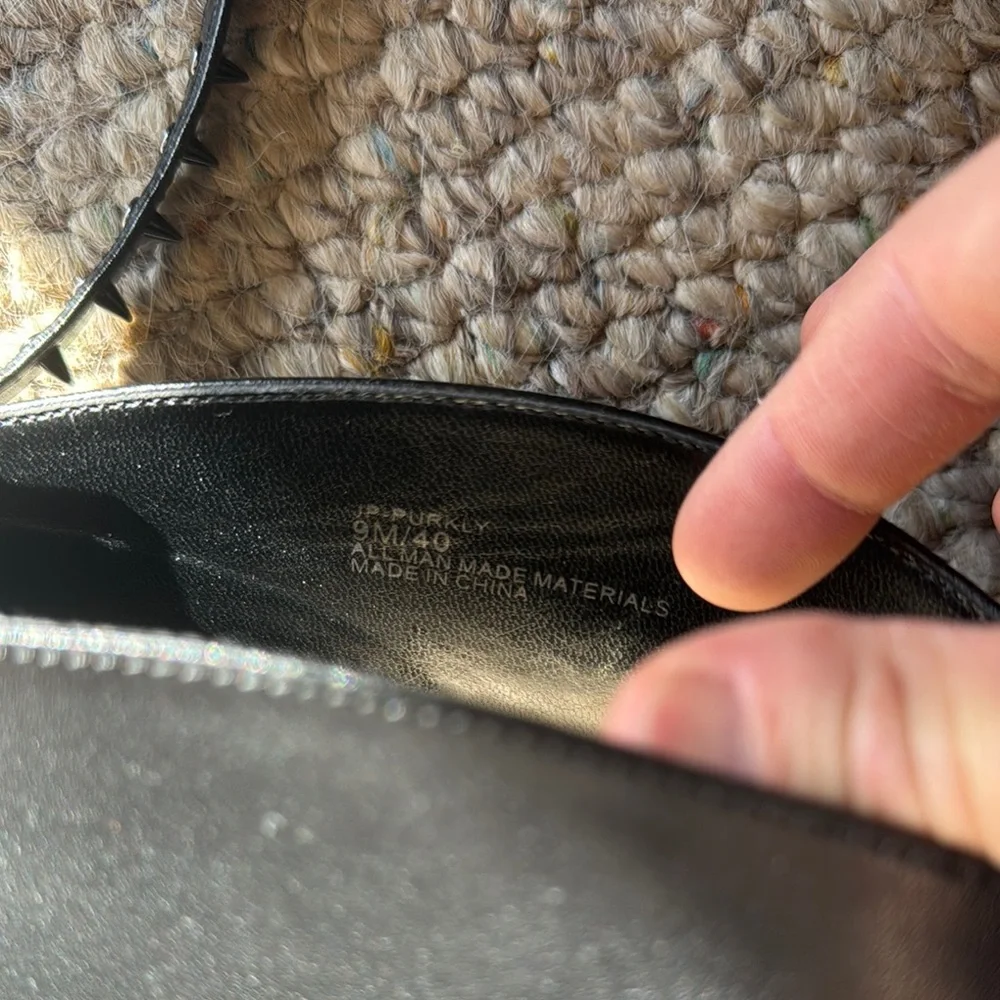 Jessica Simpson Black Studded Women's Shoes - Picture 10 of 10